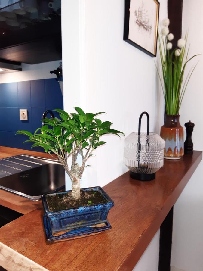 Appartement Haute Ville Meuble Avec Cour Privative 格朗维尔 外观 照片